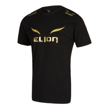 T-Shirt ELION Ring Walk  Noir/Or