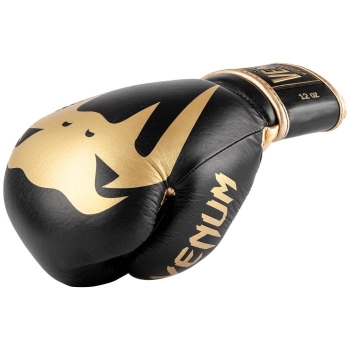 GANTS DE BOXE PRO VENUM GIANT 2.0 - VELCRO Noir/Or