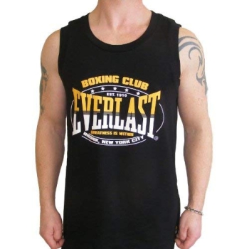 T shirt sans manches  EVERLAST Boxing Club Noir