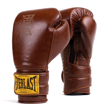 Gants de Boxe  Pro velcro  EVERLAST Collection CUIR VINTAGE 1910