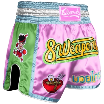 Short de Muay Thai 8 Weapons Yummy Pink