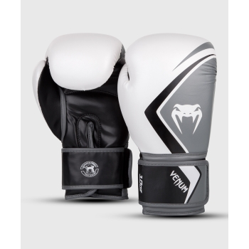 Gants de Boxe d'entrainement Venum Contender 2.0 Blanc/Gris/Noir