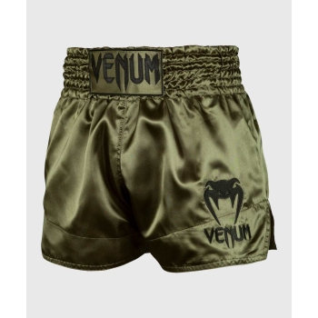 Short de Boxe Thaï VENUM CLASSIC Kaki/Noir