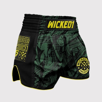 Short de Boxe Thaï Wicked One HAVOC KAKI