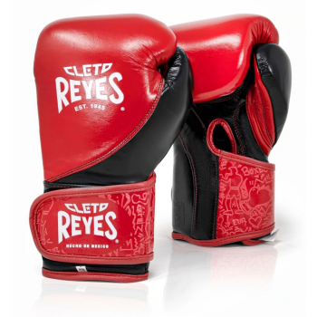 Gants de Boxe d'entrainement REYES HIGH PRECISION ROUGE/NOIR