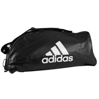 Sac de sport ADIDAS  COMBAT  2 EN 1 Medium  NOIR/BLANC