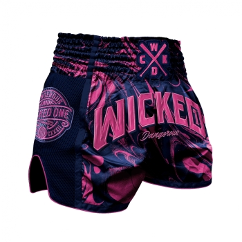 METAL BOXE Short de boxe thaï femme THAÏ rose - Private Sport Shop