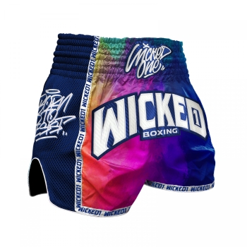 Short de Boxe Thaï Wicked One  RAINBOW WARRIOR