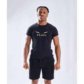 T-Shirt ELION Ring Walk  Noir/Or