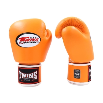 Gants de Boxe d'entrainement TWINS BGVL3  Orange