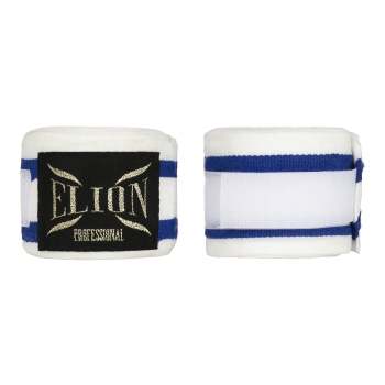 Bandes de boxe ELION 4.5m Blanche/Bleu