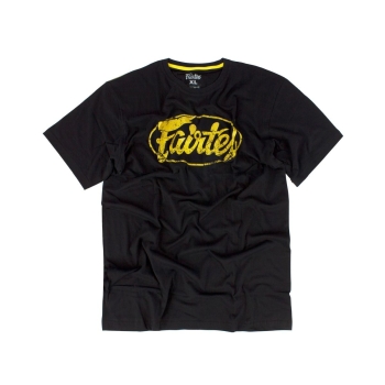 T-Shirt Fairtex BLACK/GOLD