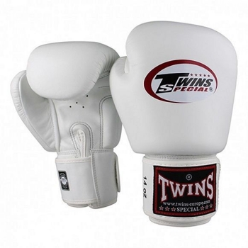 Gants de Boxe d'entrainement TWINS BGVL3  Blanc