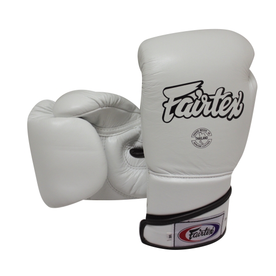 Gants de Boxe  d'entrainement FAIRTEX FXV6 Blanc