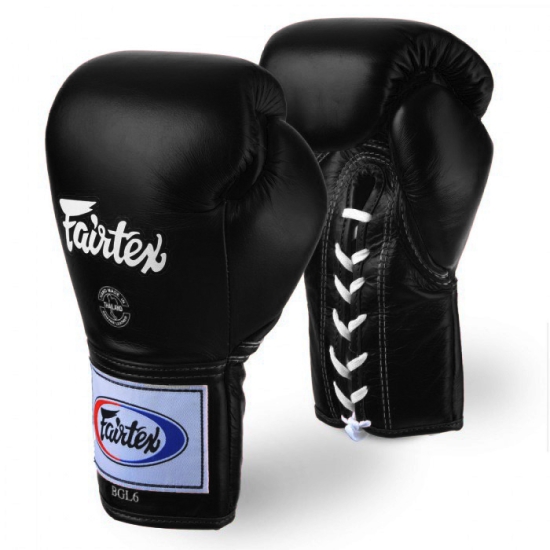 Gants de combat FAIRTEX Pro THAï  FXL6 Noir