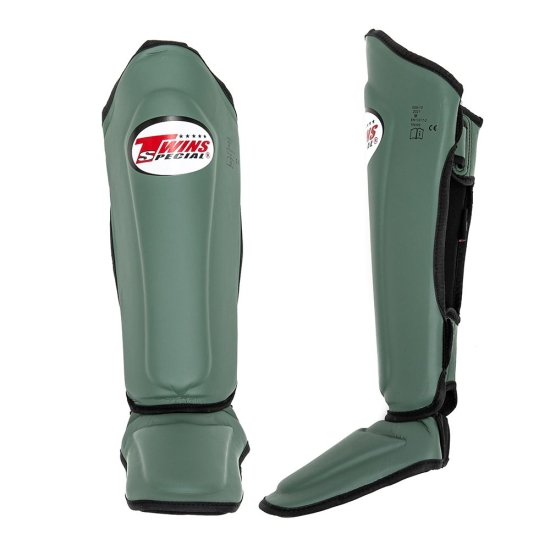 Protèges tibias & pieds TWINS Kaki SGL10
