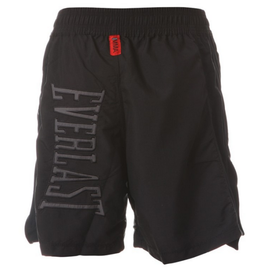 Short de MMA EVERLAST Noir/Noir