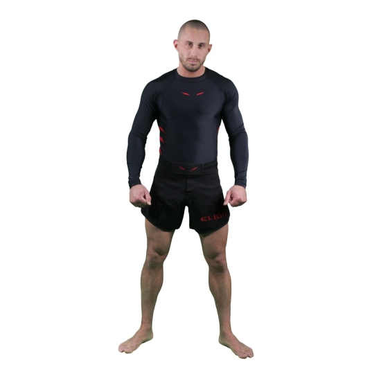 Rashguard Elion - Noir- Manches longues