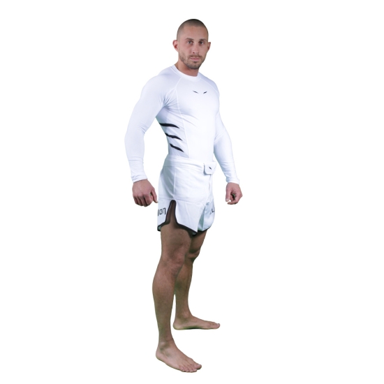 Rashguard Elion - Blanc- Manches longues