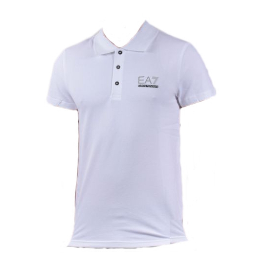 Polo ARMANI EA7 Train Evolution - Blanc