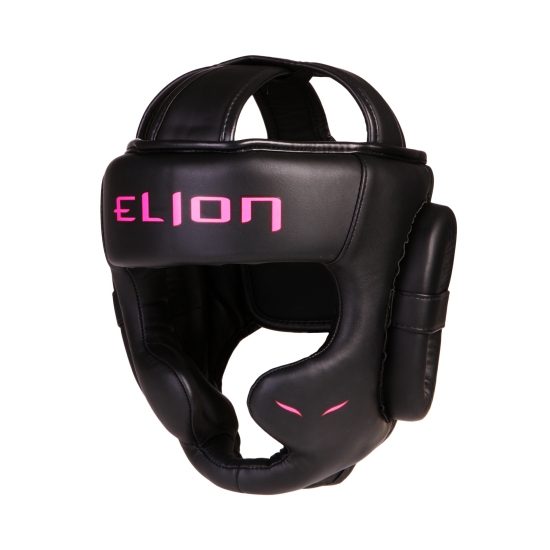 Casque de boxe ELION Uncage - Matblack/Pink