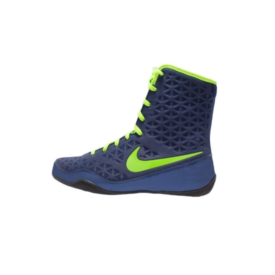 Chaussures NIKE KO - Navy/Electric Green