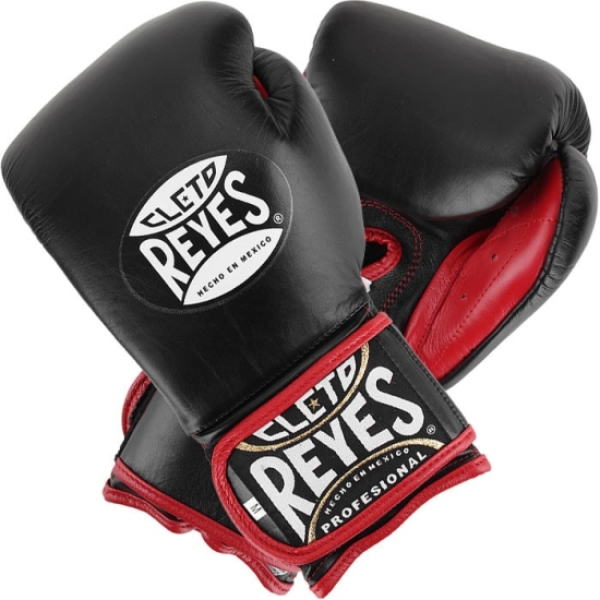 Gants de Boxe d'entrainement REYES Pro Sparring "Re-design" - Noir