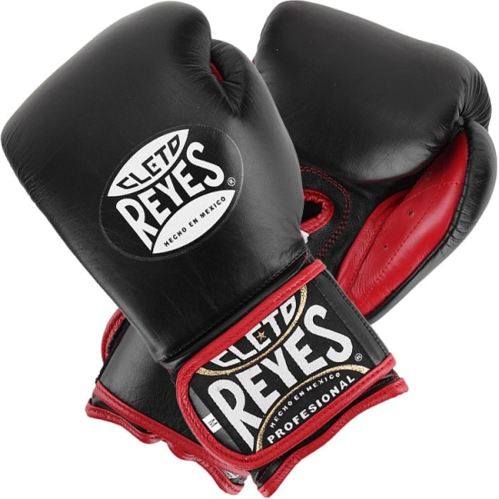 Gants de Boxe d'entrainement REYES Pro Sparring "Re-design" - Noir