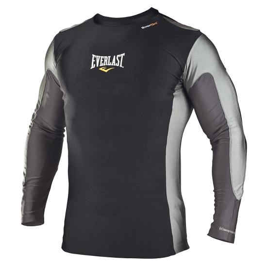 Rashguard EVERLAST Manches Longues Noir/Gris