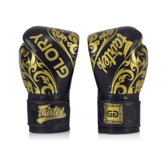 Gants de Boxe d'entrainement FAIRTEX FXV2 GLORY Noir