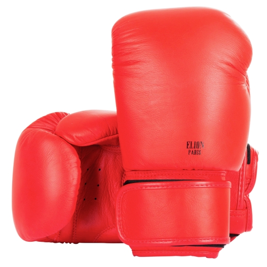 Gants de boxe ELION Collection Paris - Rouge Mat