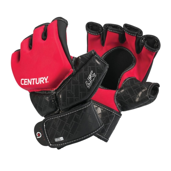 Gants de MMA CENTURY BRAVE Competition Training Noir/Rouge