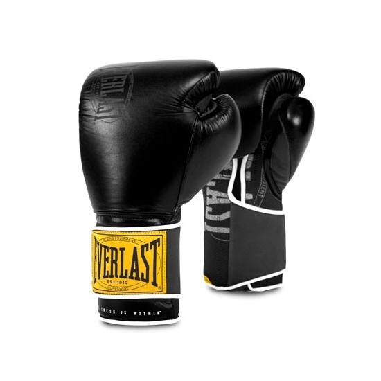 Gants de Boxe d'entrainement EVERLAST 1910 CLASSIC Noir 