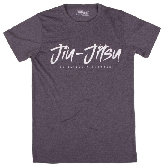 T-Shirt Jiu Jitsu Signature TATAMI Gris