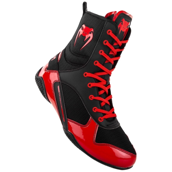 Chaussures de Boxe VENUM Elite Noir/Rouge