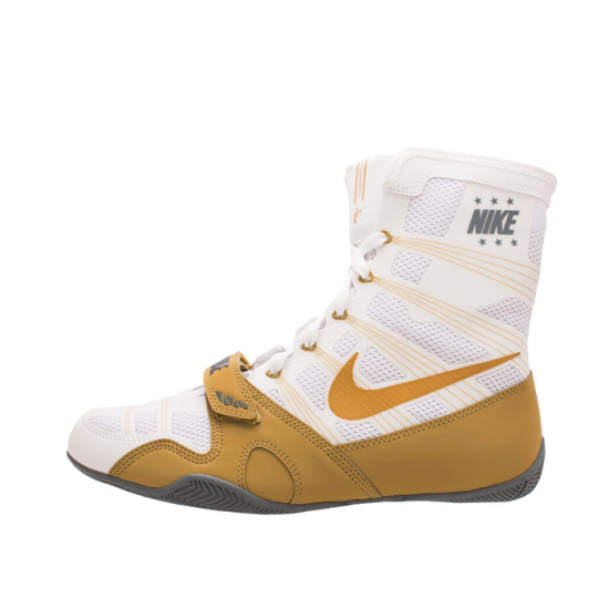 Chaussures NIKE HyperKO - Blanche & Or