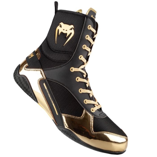 Chaussures de Boxe VENUM Elite Noir/Or