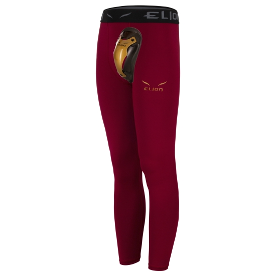 Pack Spats elion monochrome Bordeaux avec coquille gold cup elion