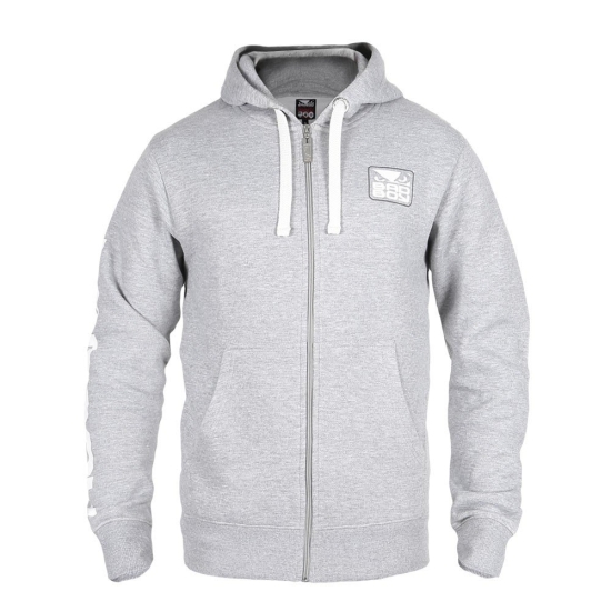 Sweat  Hoodie a capuche Bad Boy Core Gris  