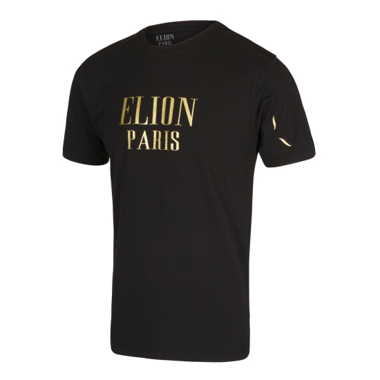 T-Shirt ELION PARIS Noir/ Or