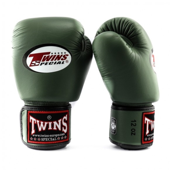 Gants de Boxe d'entrainement TWINS BGVL3 KAKI