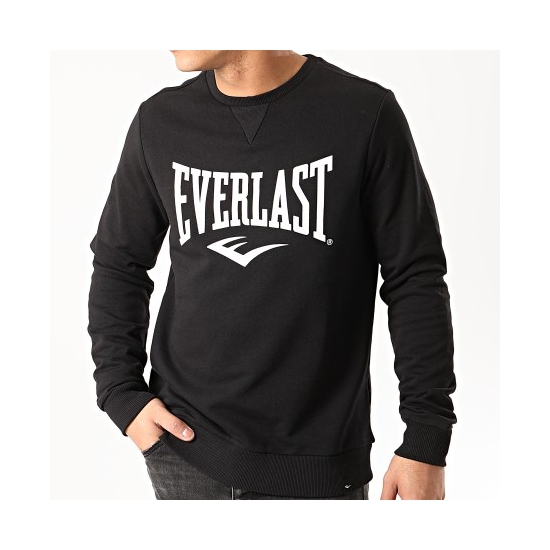 Sweat EVERLAST Col rond Noir