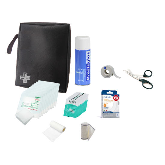 TROUSSE DE SOINS GARNIE 1ER SECOURS CLUB 066155