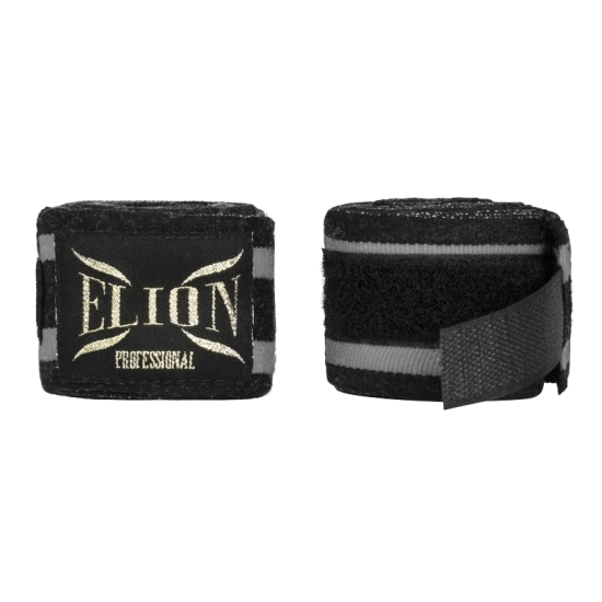 Bandes de boxe ELION 4.5m Grise/Noir