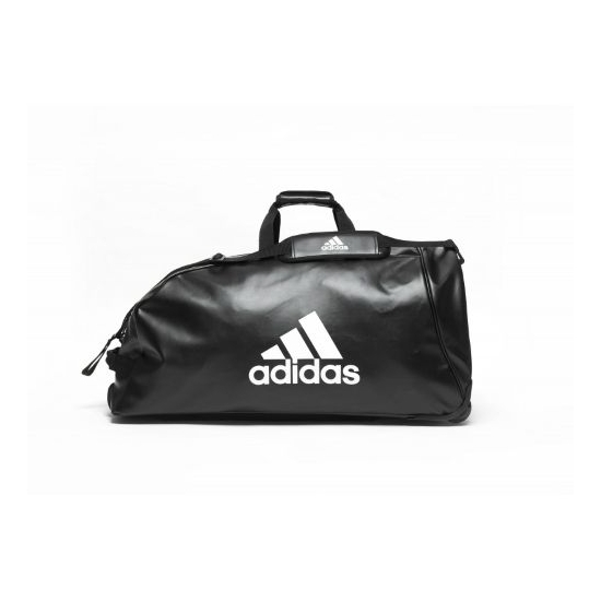 Sac de sport ADIDAS  COMBAT  2 EN 1 Small  NOIR/BLANC