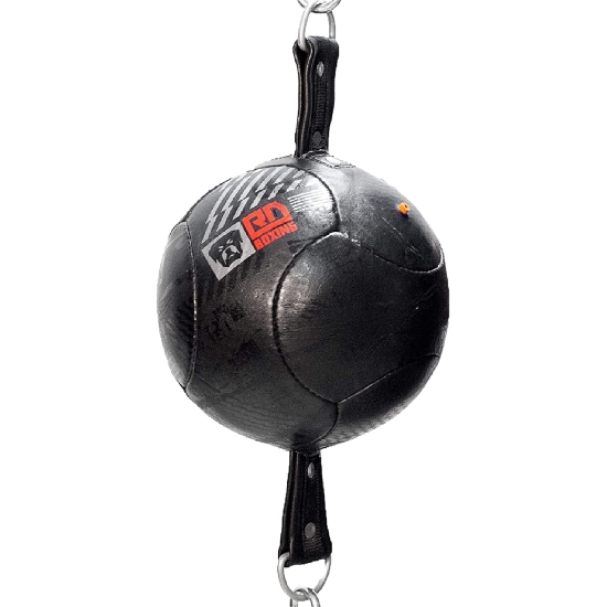 Ballon Double Attache Cuir RD BOXING
