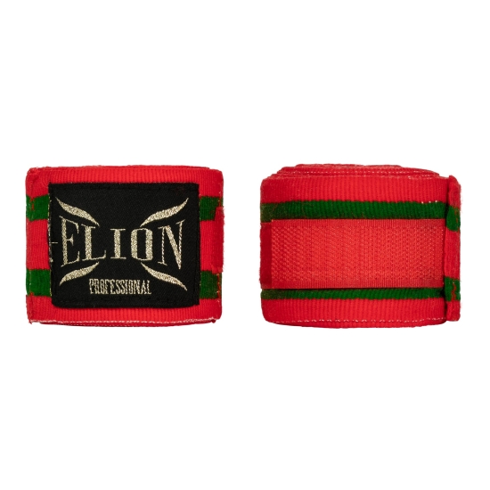 Bandes de boxe ELION 4.5m Rouge/Vert