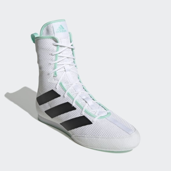 Chaussure de boxe française adidas en cuir sur