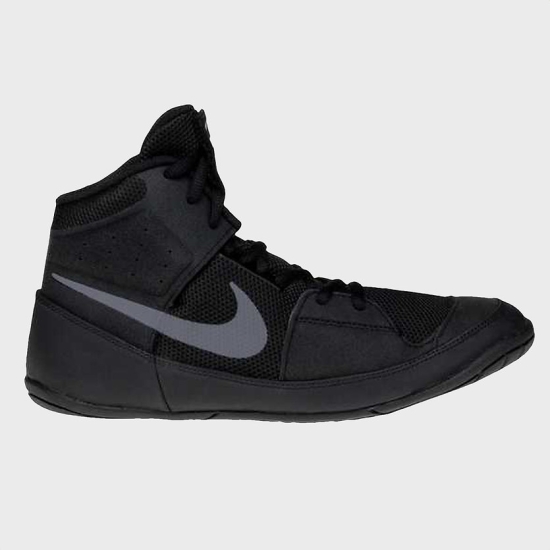 Chaussures de Lutte et Multiboxe Boxe NIKE FURY NOIR/GRIS