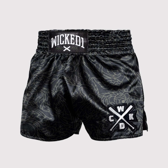 Short de Boxe Thaï Wicked One KWAI KAKI